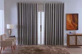 cortina ellegance quarto sala blackout em tecido 5,50x2,50 - B.F CONFECÇÕES