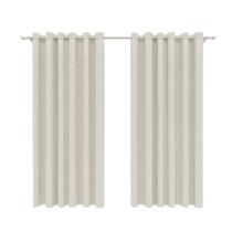 Cortina em Linho 400cm X 230cm Flat Natural Natural