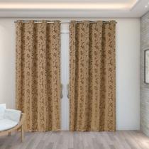 Cortina Em Tecido Jacquard Grosso 2,70 M X 2,30 M Cores