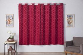 CORTINA EM TECIDO JACQUARD QUARTO SALA 2,70x1,80