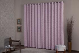 CORTINA EM TECIDO JACQUARD QUARTO SALA 5,00x2,70
