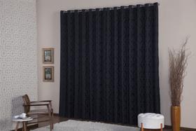 CORTINA EM TECIDOJACQUARD QUARTO SALA 3,00x2,60 - CAZZA STORE