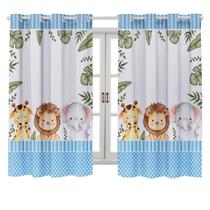 Cortina Estampada 200X150 Quarto Infantil Bebê Menina Menino
