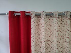 Cortina Estampada Para Sala/ Quarto Diana 450x270 CortinaWeb