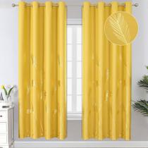 Cortina Estelar Textiler 132x183 cm Amarela Blackout Thermal Cortina Estelar Textiler 132x183 cm Amarela Blackout Thermal