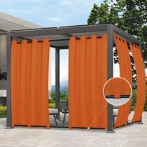 Cortina externa Easy-Going 137x244 cm, impermeável, laranja Cortina externa Easy-Going 137x244 cm, impermeável, laranja