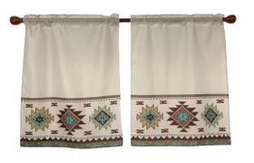 Cortina EZ.Enjoy Southwest Aztec Design 71x91 cm Conjunto de 2 Cortina EZ.Enjoy Southwest Aztec Design 71x91 cm Conjunto de 2