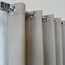 Cortina Fio Linho Gaze Com Forro Alto Padrão Luxo 3,00x2,20 Cortina Fio Linho Gaze Com Forro Alto Padrão Luxo 3,00x2,20