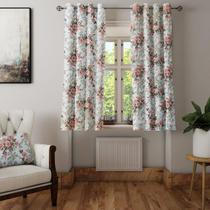 Cortina Firenze Estampada 280x170cm Margarida Rosa