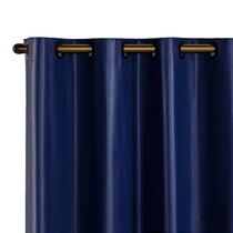 Cortina Folha Blackout PVC 1,10m x 1,30m Uma Parte 100% Blecaute Veda Luz Sala Quarto Várias Cores