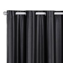 Cortina Folha Blackout PVC 1,40m x 1,60m Uma Parte Bloqueia Luz Sala Quarto Varias Cores Prática