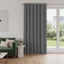 Cortina Folha Única Microfibra 1,50m x 2,20m Ideal para Porta Janela Decoração