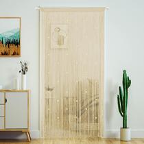 Cortina frisada YaoYue para borlas de entrada, miçangas, 100x200cm Cortina frisada YaoYue para borlas de entrada, miçangas, 100x200cm