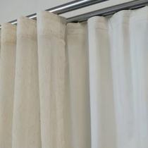 Cortina Gase De Linho Com Blackout 6,00x2,50 Para Sala Quarto