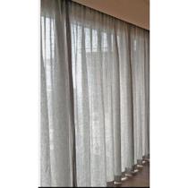 Cortina Gaze De Linho 3m X 1,80m Sem Forro Para Trilhosuiço Cortina Gaze De Linho 3m X 1,80m Sem Forro Para Trilhosuiço