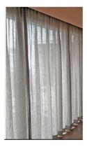 Cortina Gaze De Linho 6m X 2,80m Sem Forro Para Trilhosuiço Cortina Gaze De Linho 6m X 2,80m Sem Forro Para Trilhosuiço