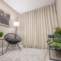 Cortina Gaze de Linho c/ Microfibra 4,00 m x 2,70 altura
