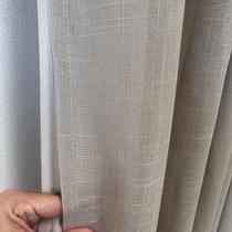 Cortina Gaze De Linho Forrada Para Blindex 3,00x2,30