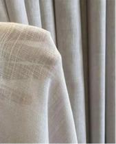 Cortina Gaze de Linho Voil Flame Alto Padrão 6,00x2,80m Para Sala Quarto Escritótio Consultório - DJB Enxovais Cortina Gaze de Linho Voil Flame Alto Padrão 6,00x2,80m Para Sala Quarto Escritótio Consultório - DJB Enxovais