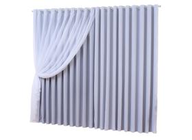 Cortina Geare Blackout Com Voil/voal 4 Metros Para Quarto e Sala Cortina Geare Blackout Com Voil/voal 4 Metros Para Quarto e Sala