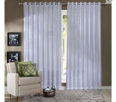 Cortina GEORGIA VOIL BRANCO COM FORRO 6.00 LARGURA X 2.70 ALTURA Cortina GEORGIA VOIL BRANCO COM FORRO 6.00 LARGURA X 2.70 ALTURA