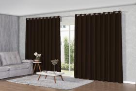Cortina Grande 8 Metros Sala Janelão Porta De Vidro Balcão 8,00x2,70