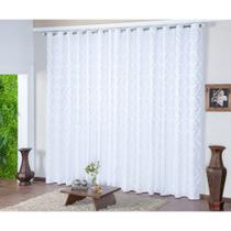 Cortina Grande Jacquard Luxo Para Sala Quarto e Escritório 3,00 X 2,70 Comprimento