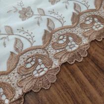 Cortina Guipir Para Varão Voil Linho Luxuosa 3,00x1,80