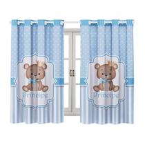 Cortina Infantil 2,00 X 1,50 Estampada Decorativa