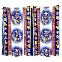 Cortina Infantil 2,00 X 1,60 Quarto Brinquedoteca Menino