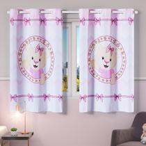 Cortina Infantil 2,00m x 1,30m Estampada Decorativa Menino Menina Alta Resolução