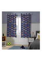 Cortina infantil bella janela 260x170 cm blackout colorê teen