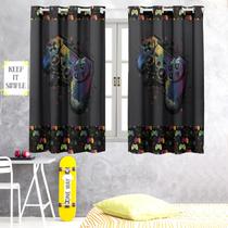 Cortina Infantil Blackout Estampada 2,00x1,40 Decoração, Quarto, Menina, Menina, Criança.