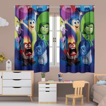 Cortina Infantil Blackout Estampada 2,00x1,40 Decoração, Quarto, Menina, Menina, Criança.
