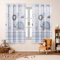 Cortina Infantil Blackout Estampada 2,00x1,40 Decoração, Quarto, Menina, Menina, Criança.