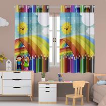 Cortina Infantil Blackout Estampada 2,00x1,40 Decoração, Quarto, Menina, Menina, Criança. Cortina Infantil Blackout Estampada 2,00x1,40 Decoração, Quarto, Menina, Menina, Criança.