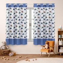 Cortina Infantil Blackout Estampada 2,00x1,40 Decoração, Quarto, Menina, Menina, Criança.