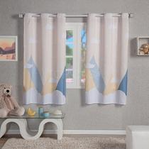 Cortina Infantil Estampada 2,00x1,50 Decoração, Quarto, Menina, Menino, Criança