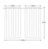 Cortina Infantil Estampada 2,20m x 1,50m - Marca Mateus