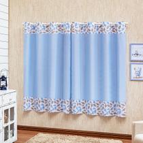 Cortina Infantil Estampada 2M X 1,70M ul Nuvens