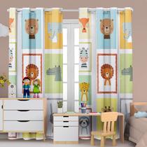 Cortina Infantil Estampada Blackout 2,80X 2,20 para Quarto, Criança, Bebe, Janela, Decoração. Cortina Infantil Estampada Blackout 2,80X 2,20 para Quarto, Criança, Bebe, Janela, Decoração.