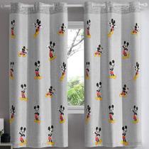 Cortina Infantil Mickey Blackout Pvc - Bella Janela Textura
