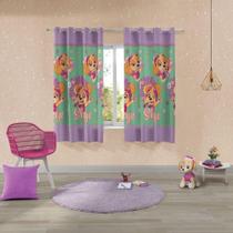 Cortina Infantil Microfibra Estampada Patrulha Canina Lilás 2,00 x 1,80 Lepper Cortina Infantil Microfibra Estampada Patrulha Canina Lilás 2,00 x 1,80 Lepper
