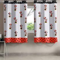Cortina Infantil Minnie Blackout PVC - Bella Janela Cortina Infantil Minnie Blackout PVC - Bella Janela