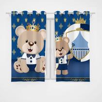Cortina Infantil Urso Principe- IMPAKTO VISUAL
