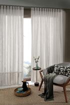 Cortina Inove Mônaco Design para Trilho Suisso 5,40x2,80 Linho Cor 641- Bella Janela