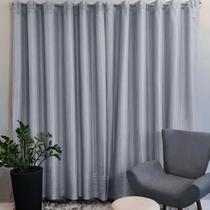 Cortina Interlar de Renda Classica para Sala/Quarto Com Forro 3,00m x 1,80m Olimpia Prata Cortina Interlar de Renda Classica para Sala/Quarto Com Forro 3,00m x 1,80m Olimpia Prata