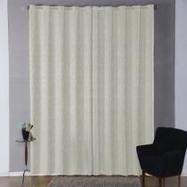 Cortina Jacquard 2,00 x 1,80 Elegante Luxo Antialérgico Para Sala Quarto