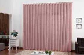 Cortina Jacquard 3,00x2,30 Para Trilho Simples Cortina Jacquard 3,00x2,30 Para Trilho Simples