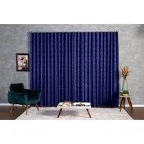 Cortina Jacquard 3,00x2,30 para Trilho Suíço Tiffany em Poliéster para Trilho Simples Ludatex Cortina Jacquard 3,00x2,30 para Trilho Suíço Tiffany em Poliéster para Trilho Simples Ludatex